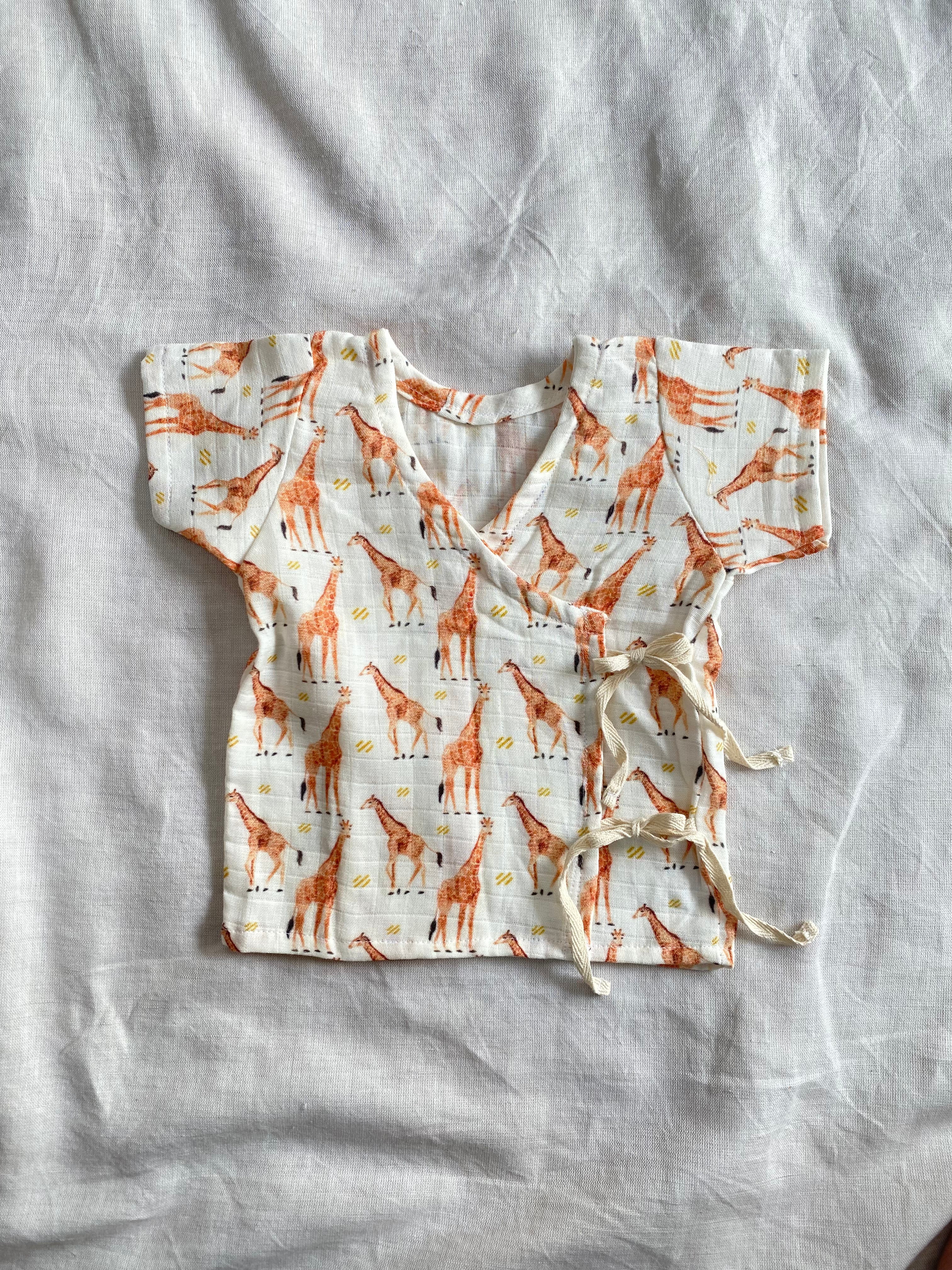 Set of 2 Giraffe Angarkha Top Combo